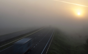 A fél országban tartós ködre figyelmeztet a meteorológiai szolgálat