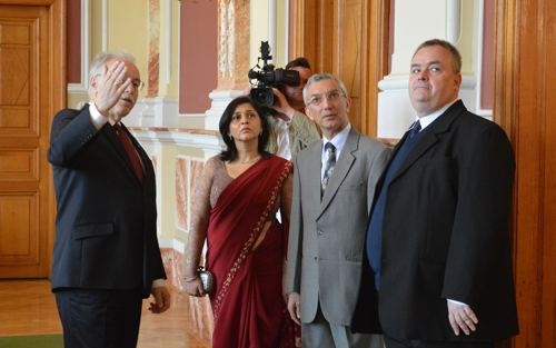 India nagykövete járt Sopronban