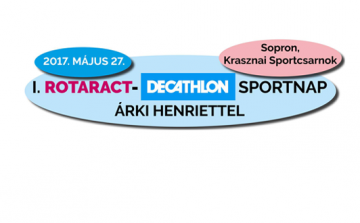 Jótékonysági családi sportnap a Rotaract Club Sopron és a Decathlon szervezésében!