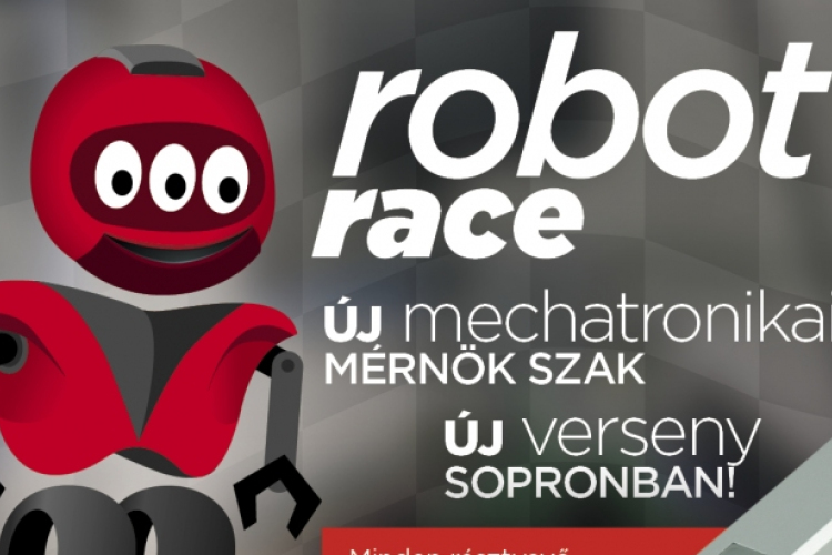 Nagy sikerrel zajlott a Robot Race országos középiskolai verseny Sopronban
