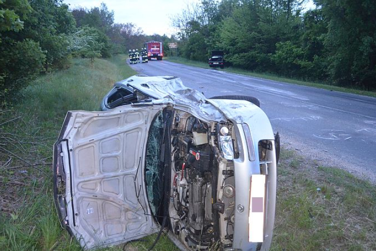 Két autó ütközött Fertőrákos és Sopronkőhida között