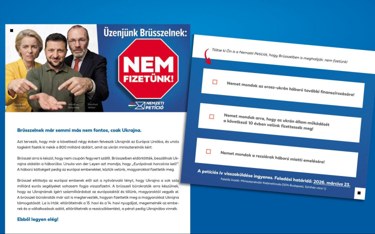 Nemsokára postázzák a Nemzeti Petíciót