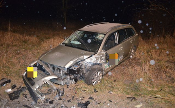 Több balesettel kezdődött az új év