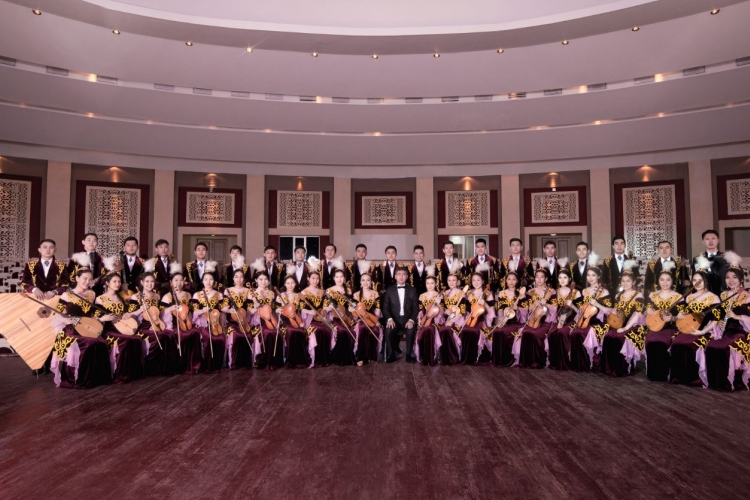 A Liszt központban ad koncertet a Kazah Művészeti Akadémia Népi Zenekara