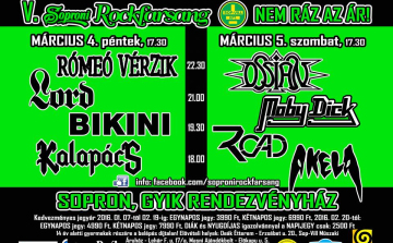 V. Soproni Rockfarsang - már 2 napon keresztül!