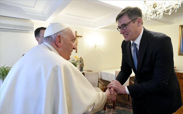 Ferenc pápa fogadta Karácsony Gergely főpolgármestert