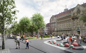 Bemutatták a Széchenyi tér megújításának terveit - Fotók!