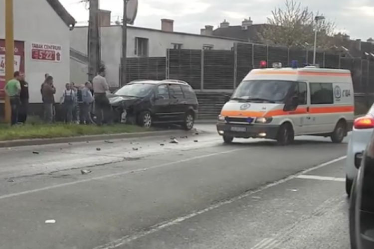 Baleset történt az elkerülőn - videó
