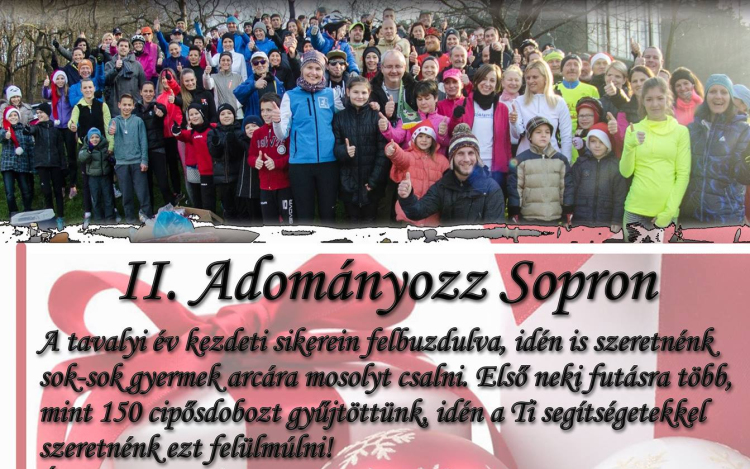 ADOMÁNYOZZ SOPRON!