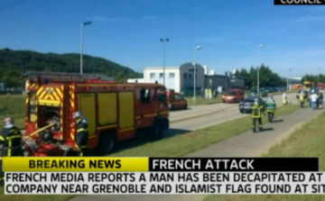 Terrortámadás történt egy vegyi üzem ellen Franciaországban