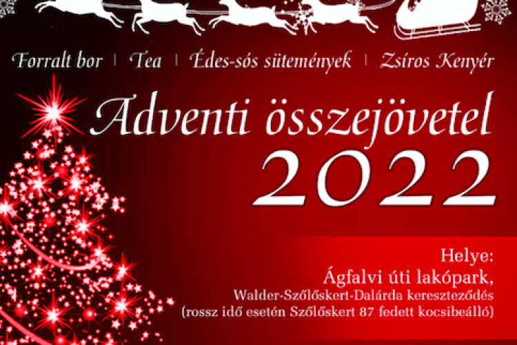 II. Adventi összejövetel a Kutyahegyen.
