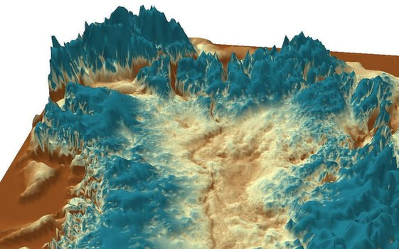 Hatalmas kanyont fedeztek fel Grönland jege alatt