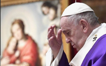 A krisztusi kereszt jelenlétéről beszélt az emberiség történetében Ferenc pápa nagycsütörtökön 