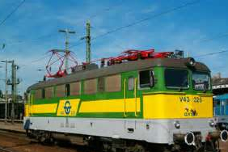 Hóhelyzet a vasútnál