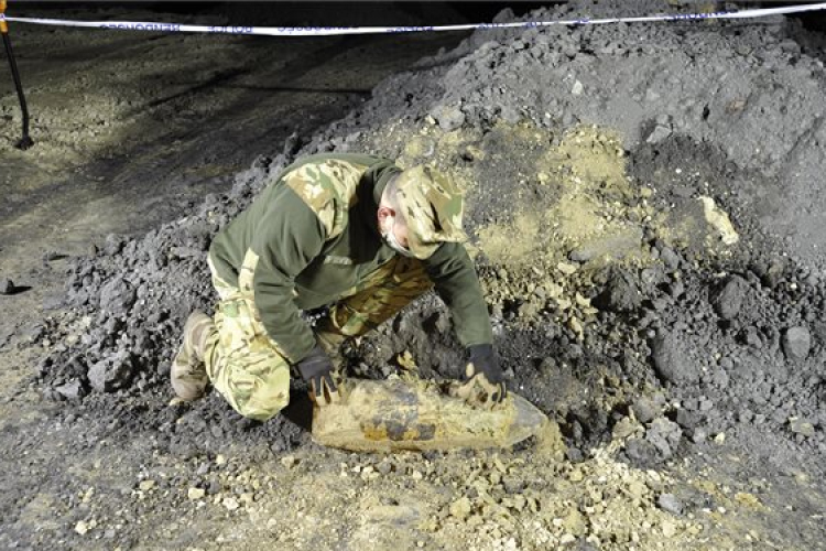 Hatástalanították a bombát a Kerepesi úton