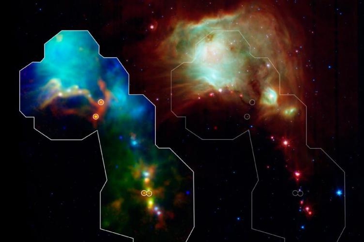 A valaha látott legfiatalabb csillagok egy csoportját fedezték fel