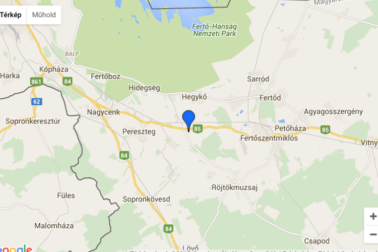 Halálos baleset a 85-ös számú főúton