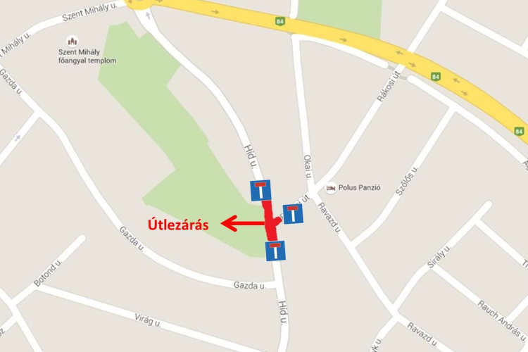 Forgalomkorlátozás és útlezárás!