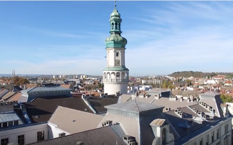 Sopron a levegőből- szédületes videó!