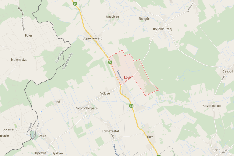 Baleset a 84-es számú főúton