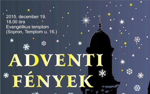 Adventi Fények – jótékonysági koncert a soproni gyermekekért