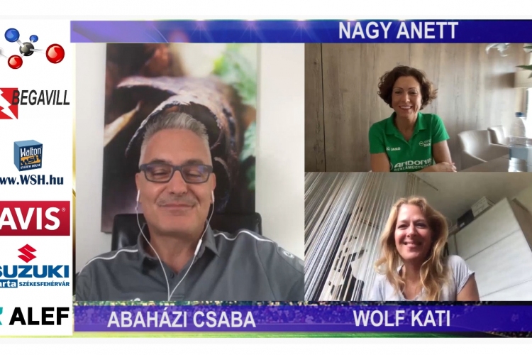Wolf Kati az Andonik Jako Sport műsorában - VIDEÓ