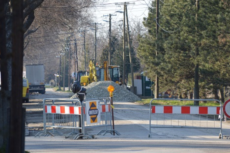 Forgalomkorlátozás a Felsőbüki Nagy Pál utcában