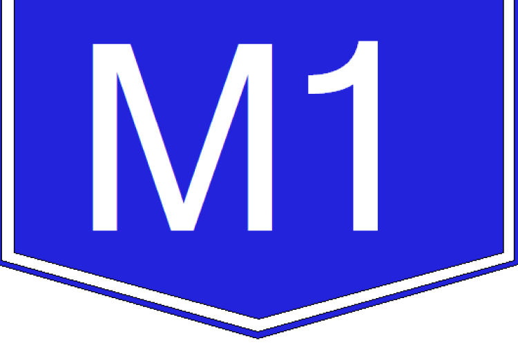 Baleset történt az M1-es autópályán Tatánál