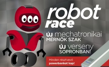 Robot Race országos középiskolai verseny Nyugat-magyarországi Egyetemen