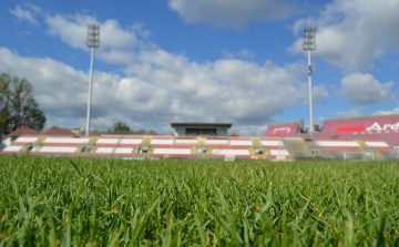 Itt tart a Városi stadion fejlesztése- képek