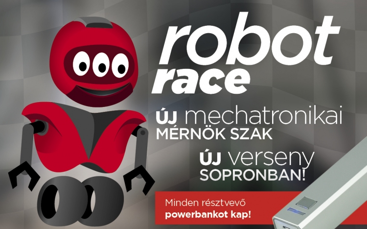 Robot Race országos középiskolai verseny Nyugat-magyarországi Egyetemen