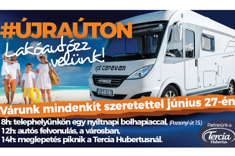 VPT Caravan nyílt nap és bolhapiac szombaton!