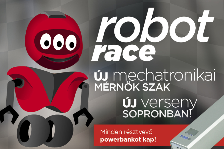 Robot Race országos középiskolai verseny Nyugat-magyarországi Egyetemen